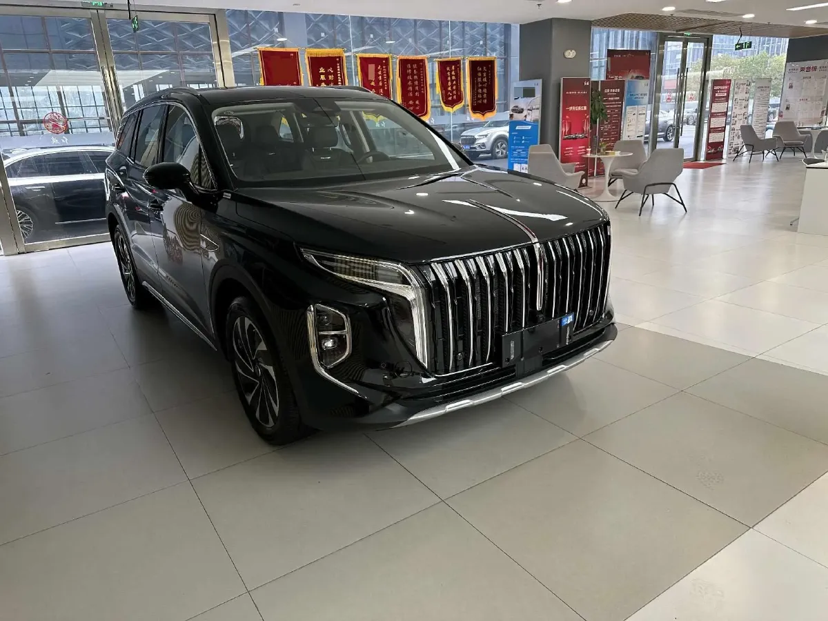 2024 HongQi HS7 2.0T 163HP L4 1DHT PHEV 20.1KWH,autocango,china used car exporter,china ev exporter,chinese used car exporter,chinese used ev exporter