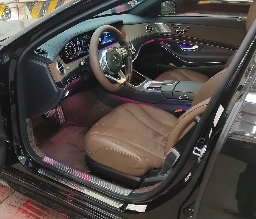 2020 Mercedes-Benz S Class 3.0T 367HP L6 9AT,autocango,china used car exporter,china ev exporter,chinese used car exporter,chinese used ev exporter