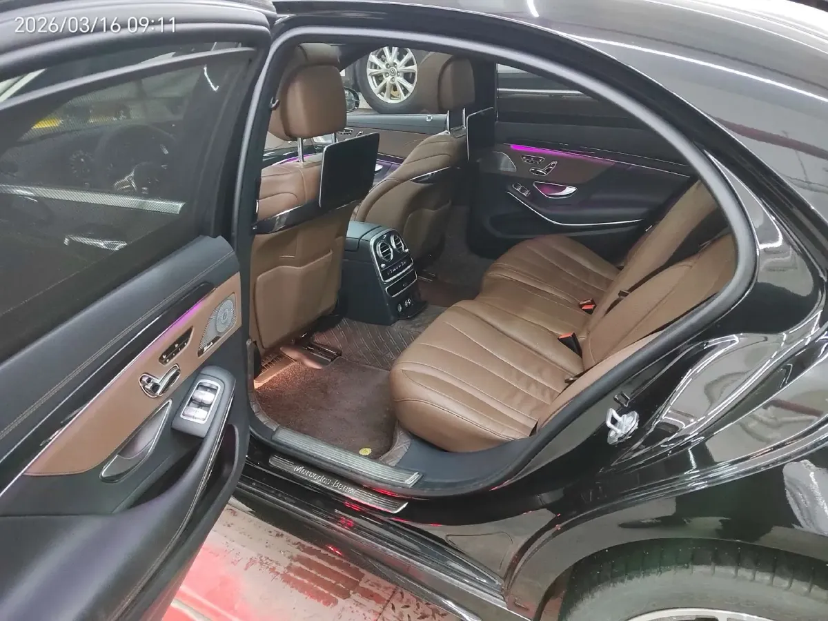 2020 Mercedes-Benz S Class 3.0T 367HP L6 9AT,autocango,china used car exporter,china ev exporter,chinese used car exporter,chinese used ev exporter