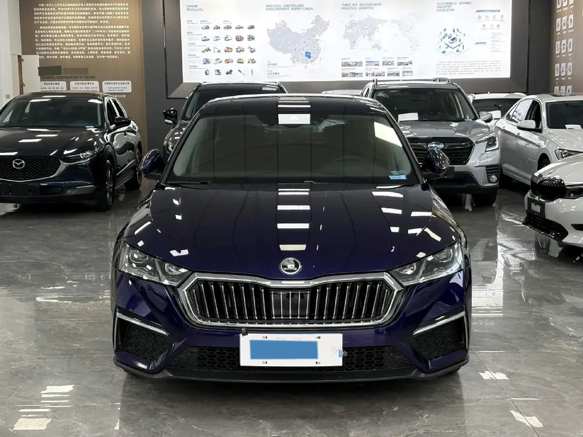 2022 Skoda Octavia 1.4T 150HP L4 7DCT,autocango,china used car exporter,china ev exporter,chinese used car exporter,chinese used ev exporter