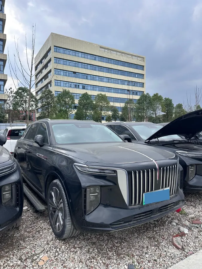 2024 HongQi E-HS9 BEV 120KWH,autocango,china used car exporter,china ev exporter,chinese used car exporter,chinese used ev exporter
