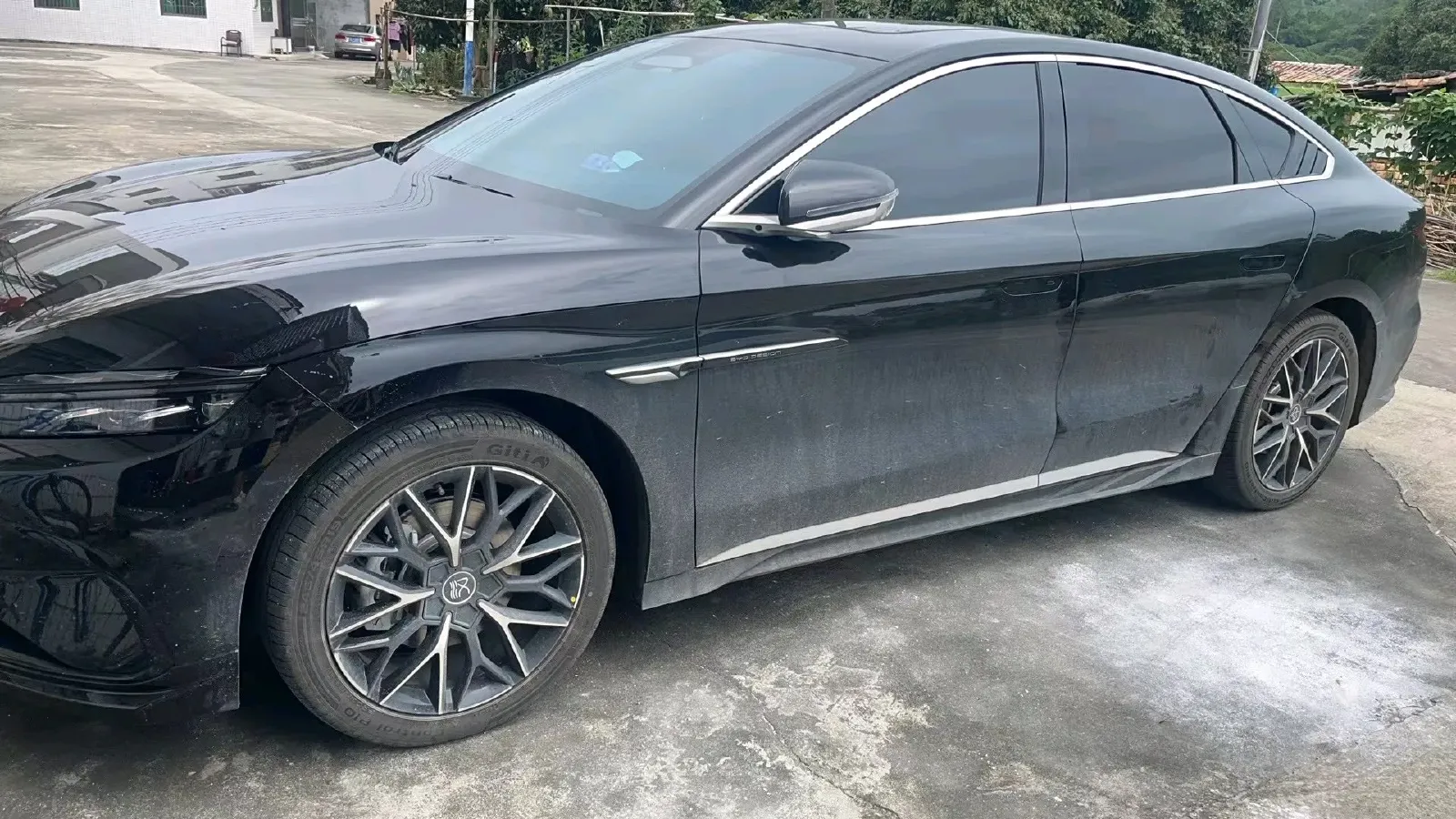 2025 BYD Han BEV 60.48KWH,autocango,china used car exporter,china ev exporter,chinese used car exporter,chinese used ev exporter