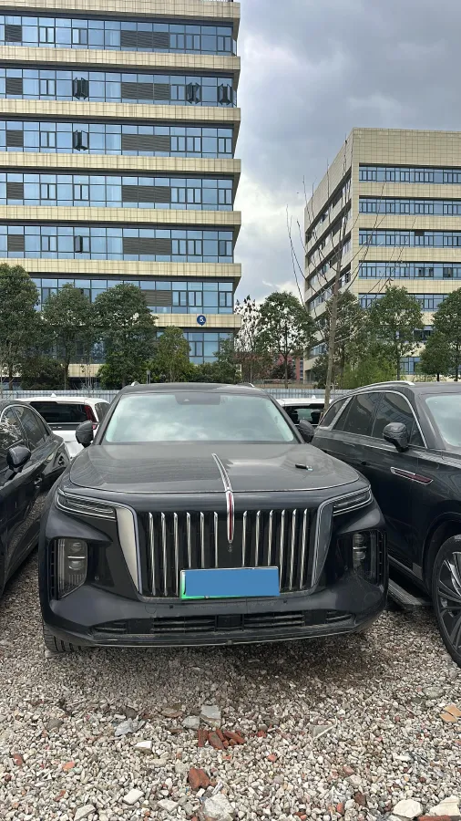 2024 HongQi E-HS9 BEV 120KWH,autocango,china used car exporter,china ev exporter,chinese used car exporter,chinese used ev exporter