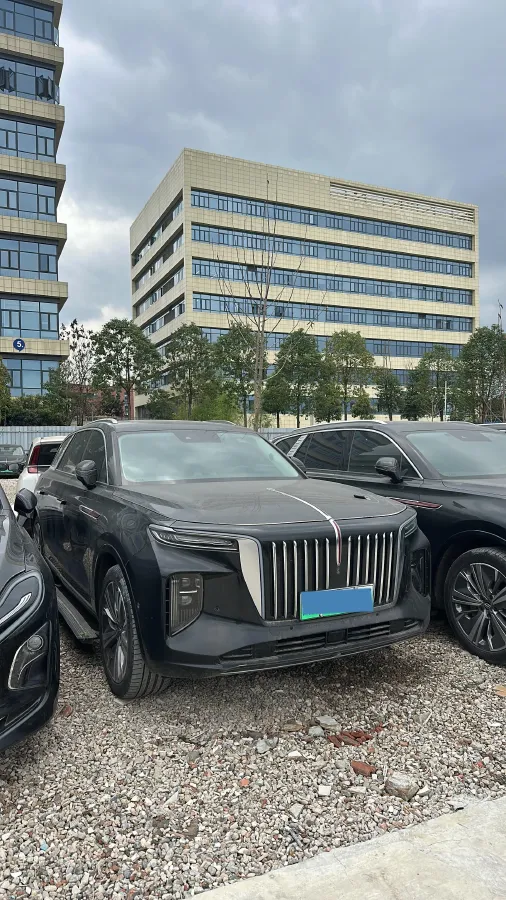 2024 HongQi E-HS9 BEV 120KWH,autocango,china used car exporter,china ev exporter,chinese used car exporter,chinese used ev exporter