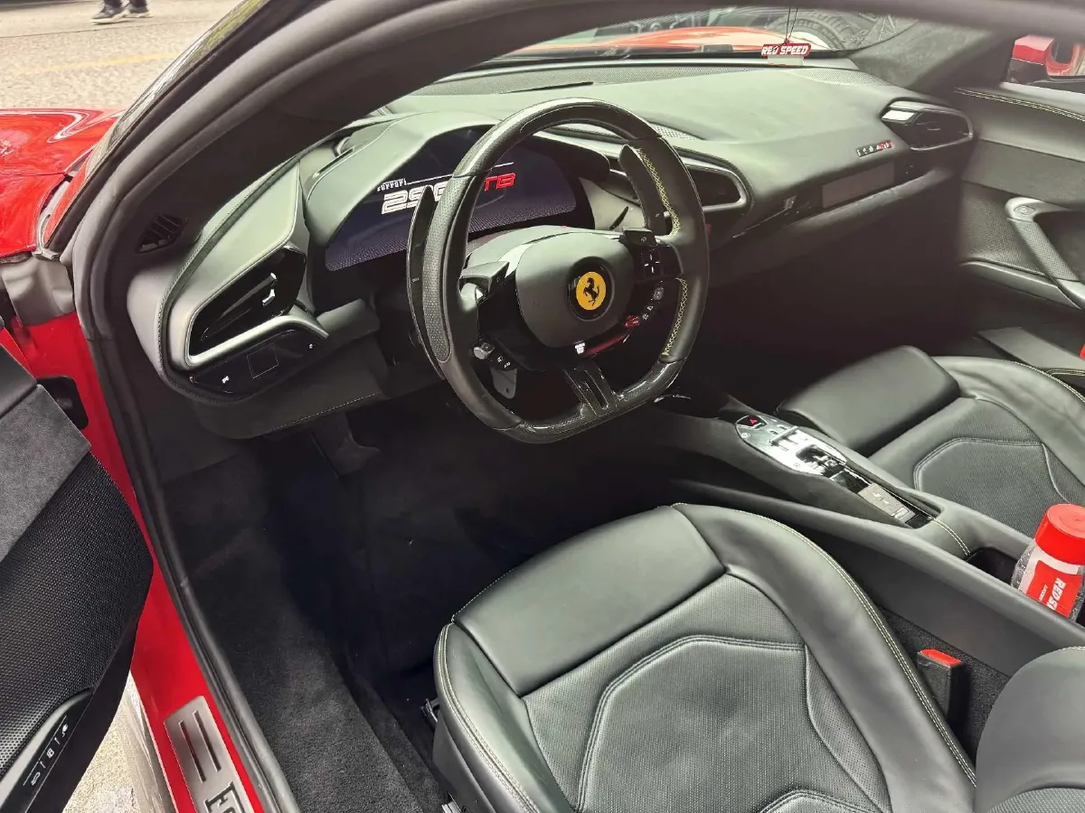 2021 Ferrari 296 3.0T 663HP V6 8DCT PHEV 7.45KWH,autocango,china used car exporter,china ev exporter,chinese used car exporter,chinese used ev exporter