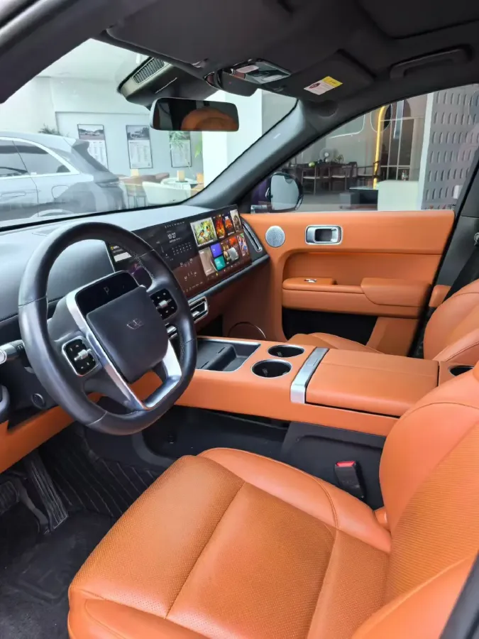 2022 Li L9 Range Extended 154HP REEV 42.6KWH,autocango,china used car exporter,china ev exporter,chinese used car exporter,chinese used ev exporter