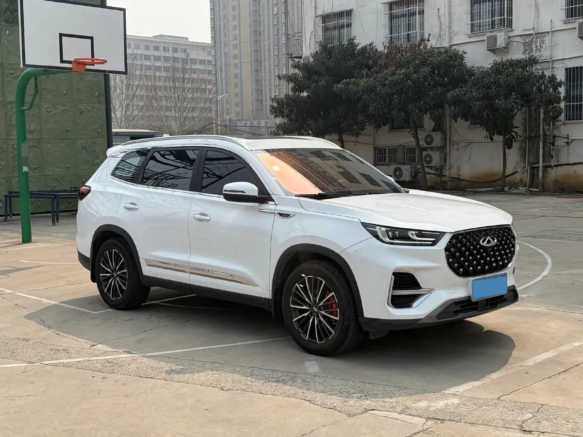 2021 Chery Tiggo 8 Plus 1.6T 197HP L4 7DCT,autocango,china used car exporter,china ev exporter,chinese used car exporter,chinese used ev exporter
