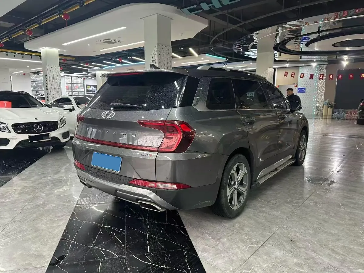 2019 Hyundai Santafe 2.0T 230HP L4 8AT,autocango,china used car exporter,china ev exporter,chinese used car exporter,chinese used ev exporter