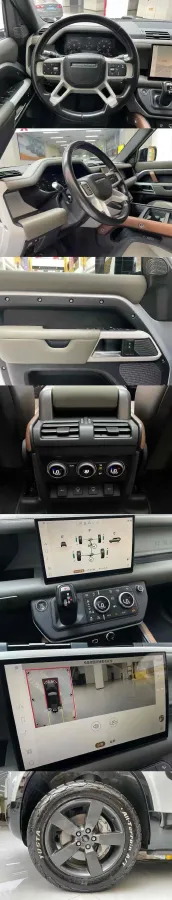 2022 Land Rover Defender 3.0T 400HP L6 8AT,autocango,china used car exporter,china ev exporter,chinese used car exporter,chinese used ev exporter