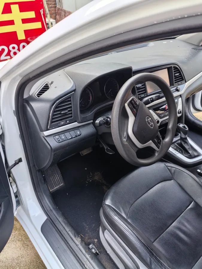 2016 Hyundai Elantra 1.6L 130HP L4 6AT,autocango,china used car exporter,china ev exporter,chinese used car exporter,chinese used ev exporter