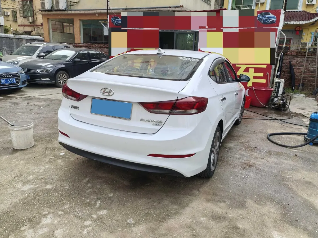 2016 Hyundai Elantra 1.6L 130HP L4 6AT,autocango,china used car exporter,china ev exporter,chinese used car exporter,chinese used ev exporter