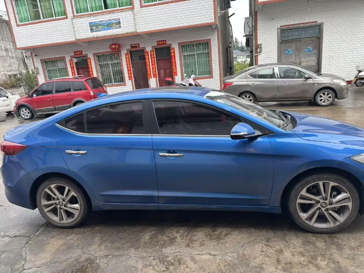 2016 Hyundai Elantra 1.6L 130HP L4 6AT,autocango,china used car exporter,china ev exporter,chinese used car exporter,chinese used ev exporter
