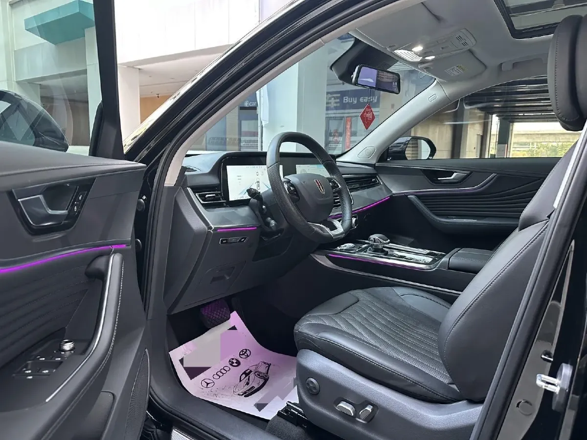 2023 HongQi HS5 2.0T 252HP L4 8AT,autocango,china used car exporter,china ev exporter,chinese used car exporter,chinese used ev exporter