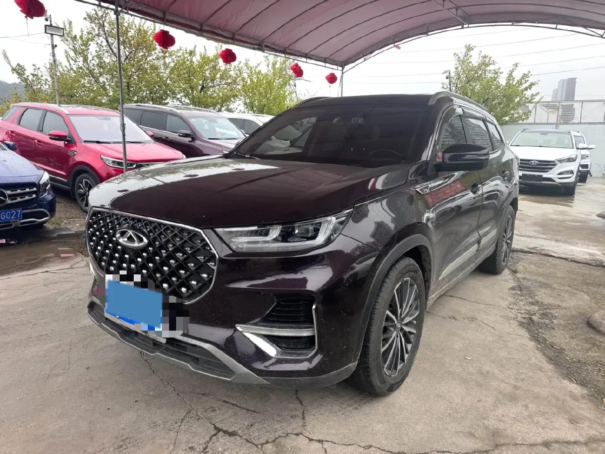 2021 Chery Tiggo 8 Plus 1.6T 197HP L4 7DCT,autocango,china used car exporter,china ev exporter,chinese used car exporter,chinese used ev exporter