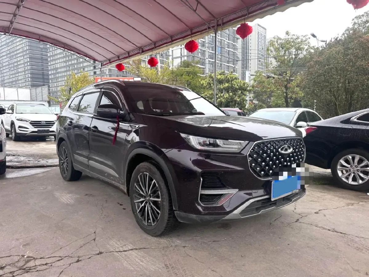 2021 Chery Tiggo 8 Plus 1.6T 197HP L4 7DCT,autocango,china used car exporter,china ev exporter,chinese used car exporter,chinese used ev exporter