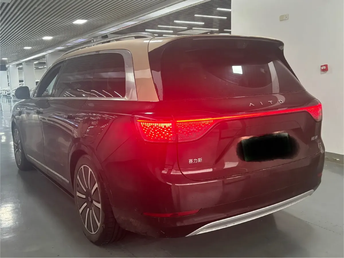 2025 AITO AITO M9 REEV 160HP REEV 52KWH,autocango,china used car exporter,china ev exporter,chinese used car exporter,chinese used ev exporter