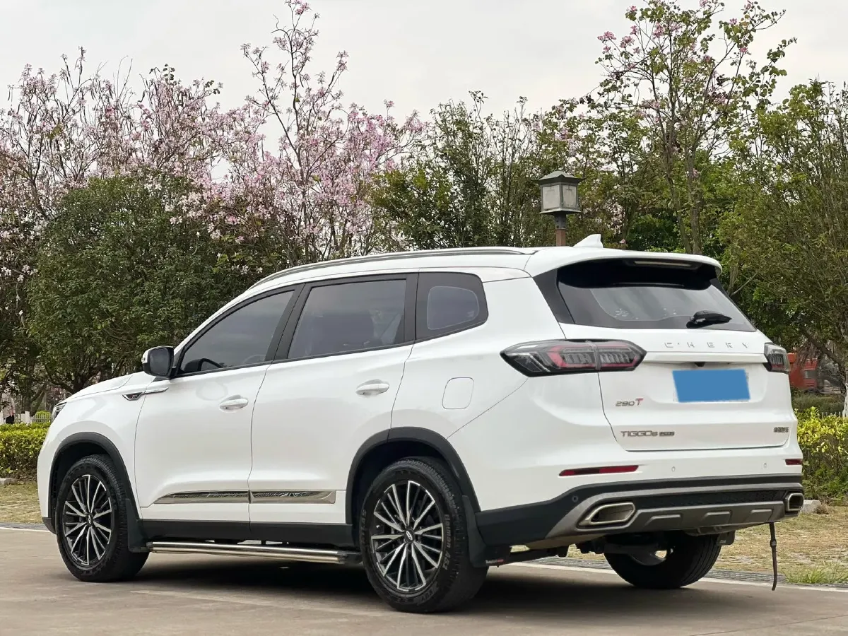 2022 Chery Tiggo 8 Plus 1.6T 197HP L4 7DCT,autocango,china used car exporter,china ev exporter,chinese used car exporter,chinese used ev exporter