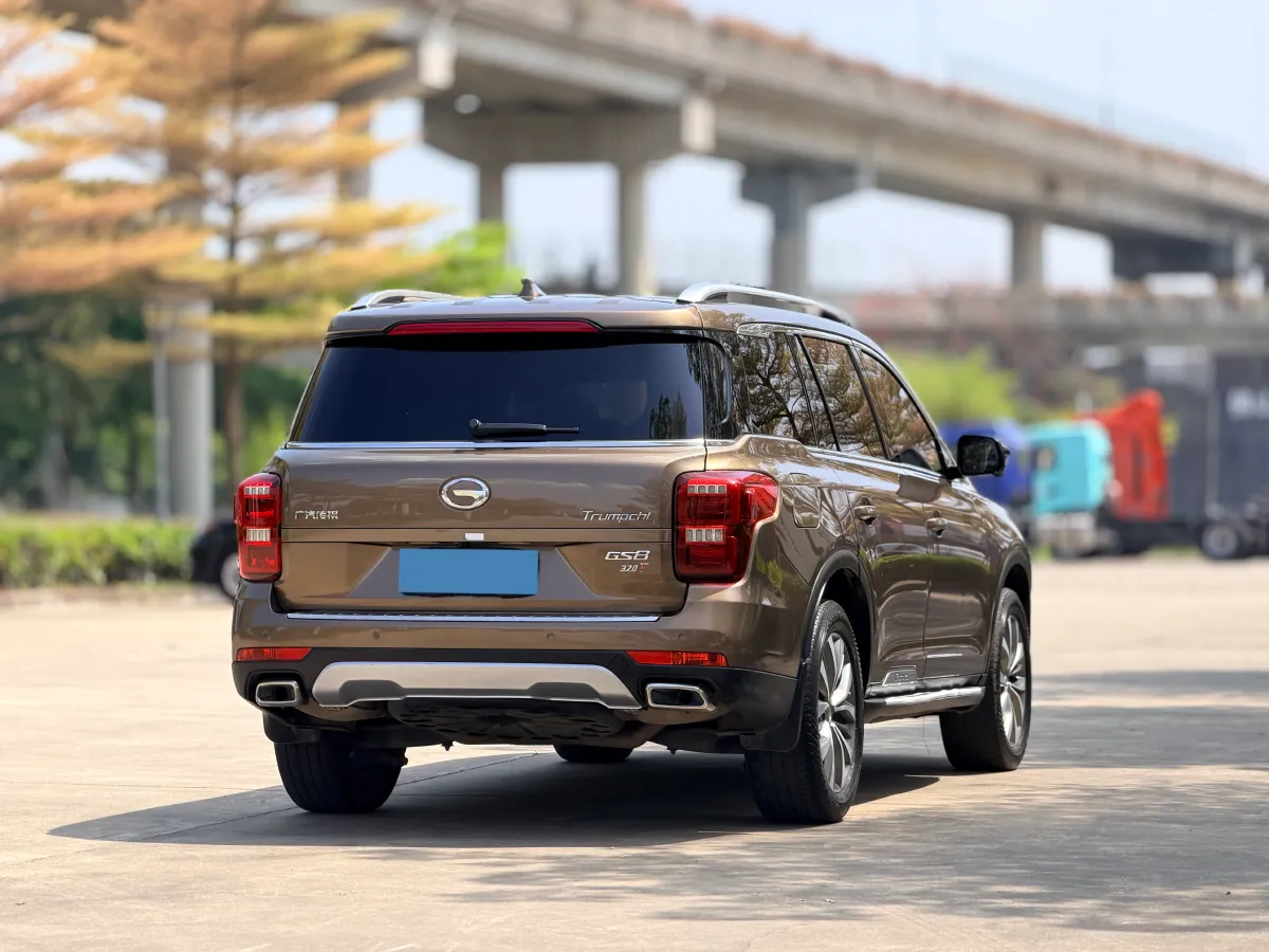 2017 GAC Trumpchi GS8 2.0T 201HP L4 6AT,autocango,china used car exporter,china ev exporter,chinese used car exporter,chinese used ev exporter