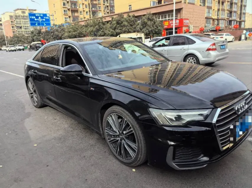 2020 Audi A6L 2.0T 190HP L4 7DCT,autocango,china used car exporter,china ev exporter,chinese used car exporter,chinese used ev exporter