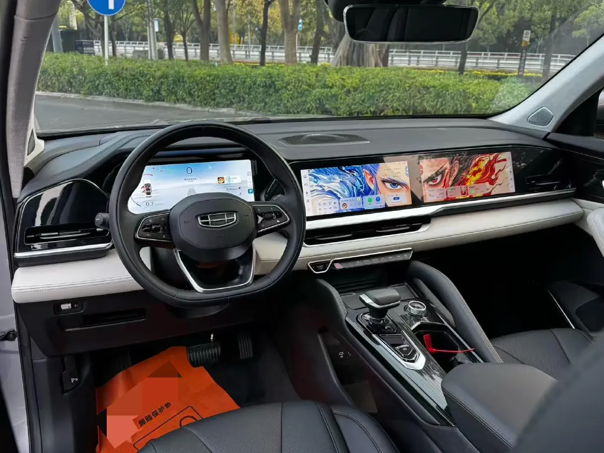 2023 Geely Monjaro 2.0T 238HP L4 8AT,autocango,china used car exporter,china ev exporter,chinese used car exporter,chinese used ev exporter