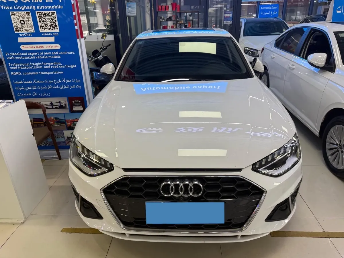 2020 Audi A4L 2.0T 190HP L4 7DCT,autocango,china used car exporter,china ev exporter,chinese used car exporter,chinese used ev exporter