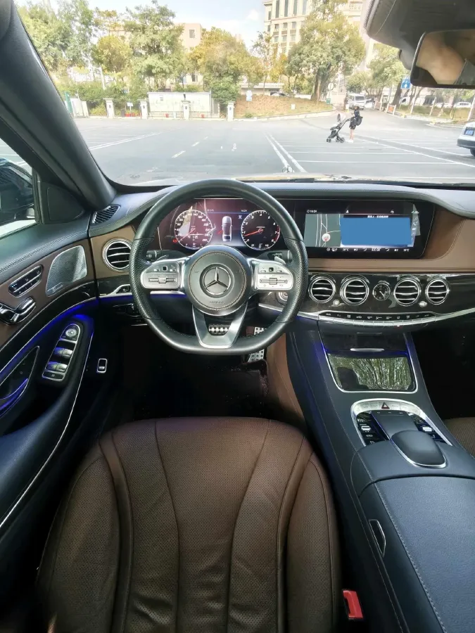 2020 Mercedes-Benz S Class 3.0T 367HP L6 9AT,autocango,china used car exporter,china ev exporter,chinese used car exporter,chinese used ev exporter