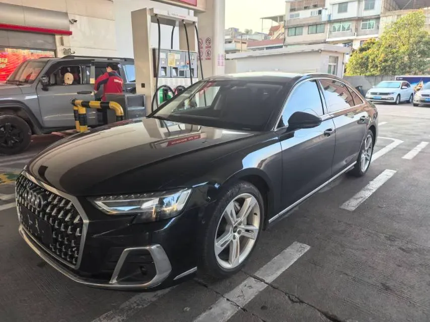 2024 Audi A8 3.0T 286HP V6 8AT,autocango,china used car exporter,china ev exporter,chinese used car exporter,chinese used ev exporter