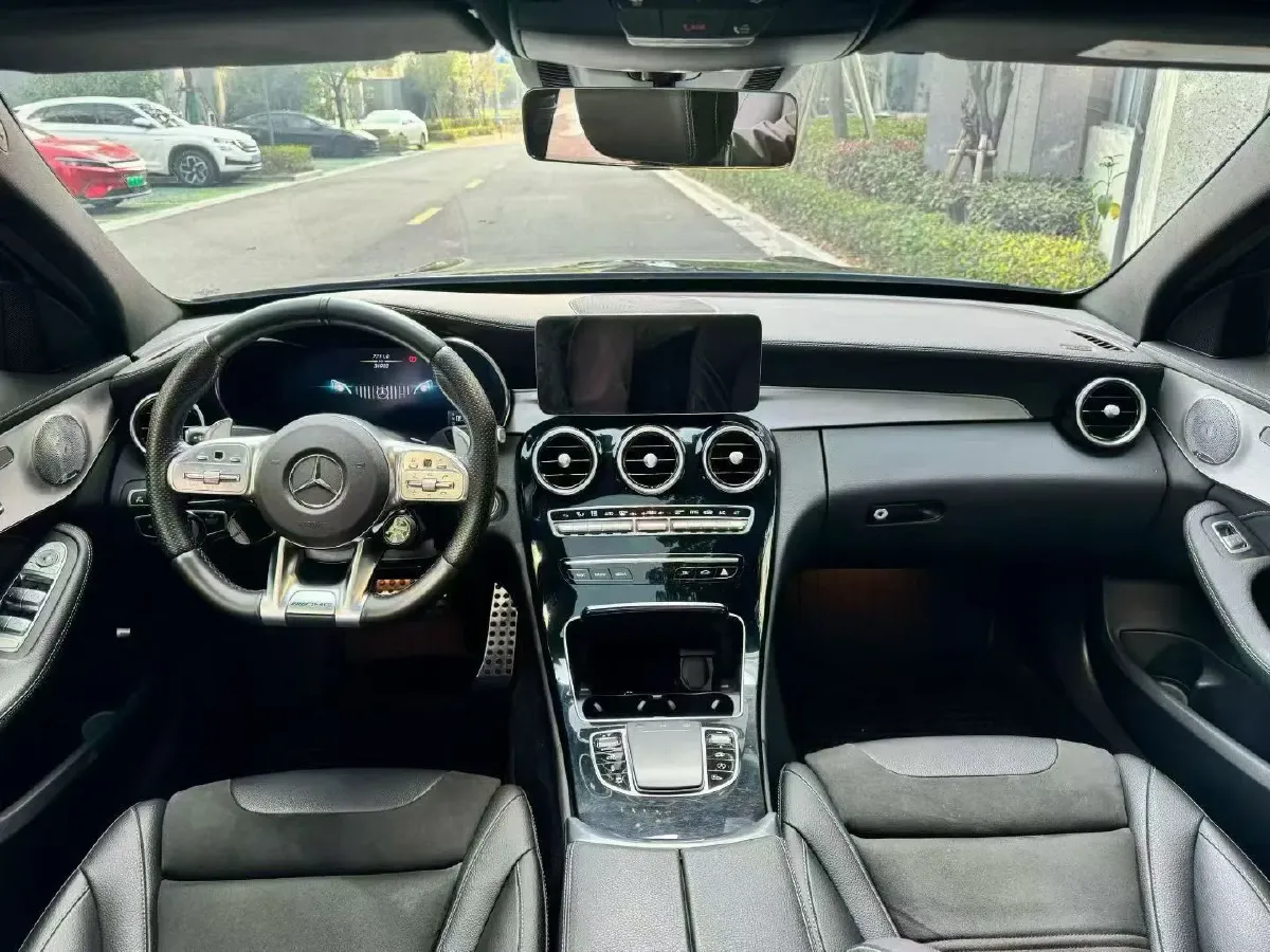 2021 Mercedes-Benz C AMG 4.0T 476HP V8 9AT,autocango,china used car exporter,china ev exporter,chinese used car exporter,chinese used ev exporter