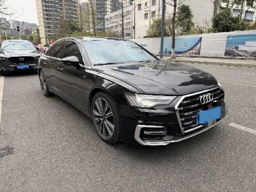 2021 Audi A6L 2.0T 190HP L4 7DCT,autocango,china used car exporter,china ev exporter,chinese used car exporter,chinese used ev exporter