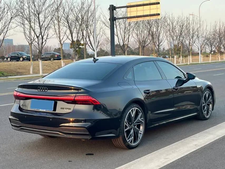 2024 Audi A7L 3.0T 340HP V6 7DCT,autocango,china used car exporter,china ev exporter,chinese used car exporter,chinese used ev exporter