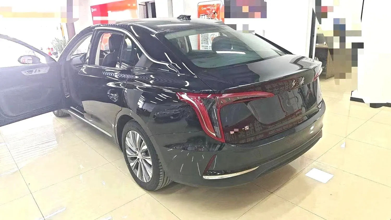 2023 HongQi E-QM5 BEV 54KWH,autocango,china used car exporter,china ev exporter,chinese used car exporter,chinese used ev exporter