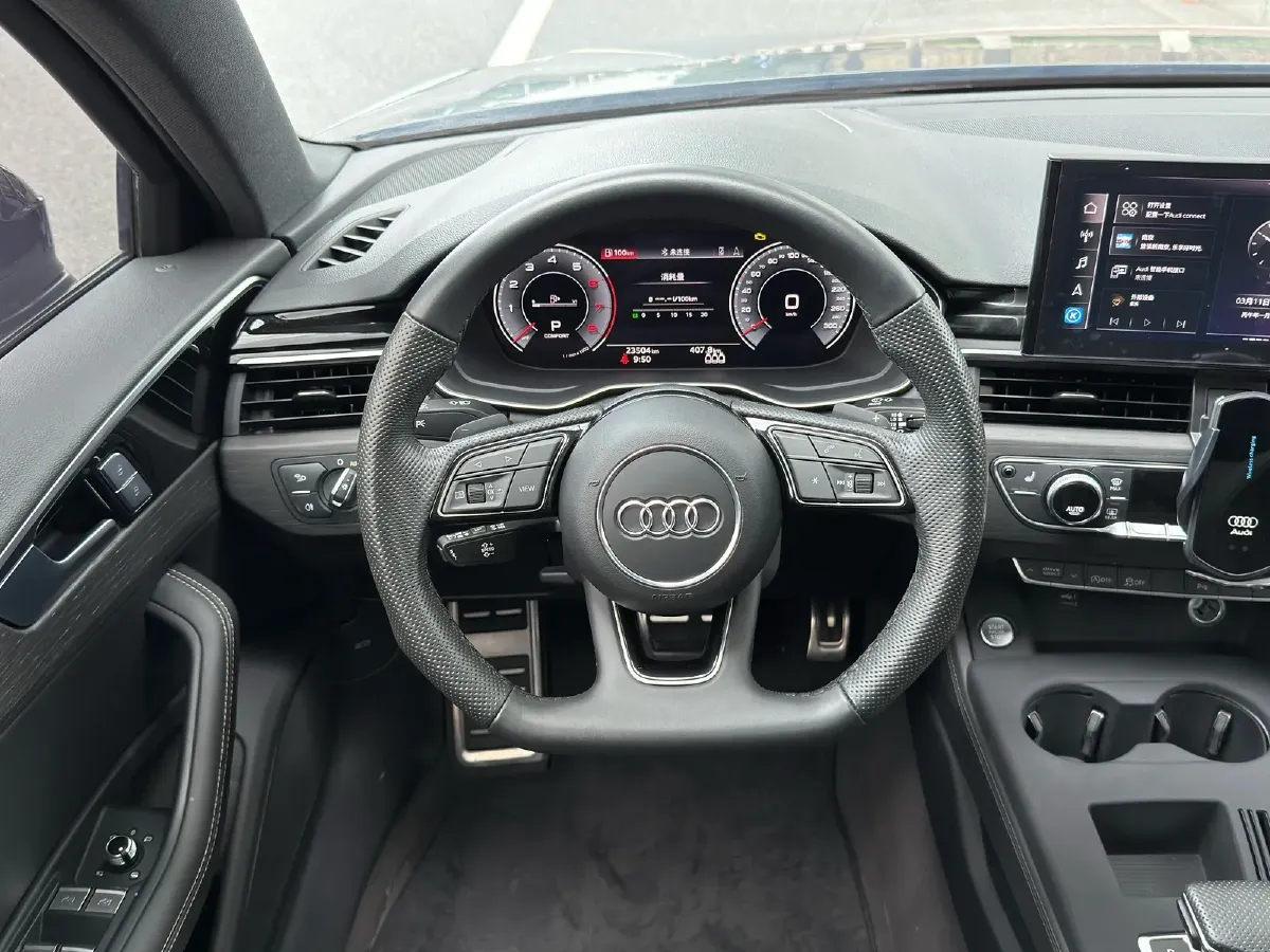 2024 Audi A4L 2.0T 190HP L4 7DCT,autocango,china used car exporter,china ev exporter,chinese used car exporter,chinese used ev exporter