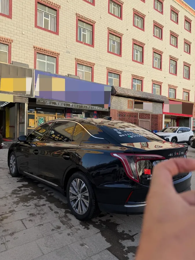 2022 HongQi E-QM5 BEV 54KWH,autocango,china used car exporter,china ev exporter,chinese used car exporter,chinese used ev exporter