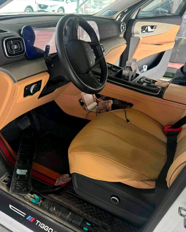 2023 Chery Tiggo 9 2.0T 261HP L4 7DCT,autocango,china used car exporter,china ev exporter,chinese used car exporter,chinese used ev exporter