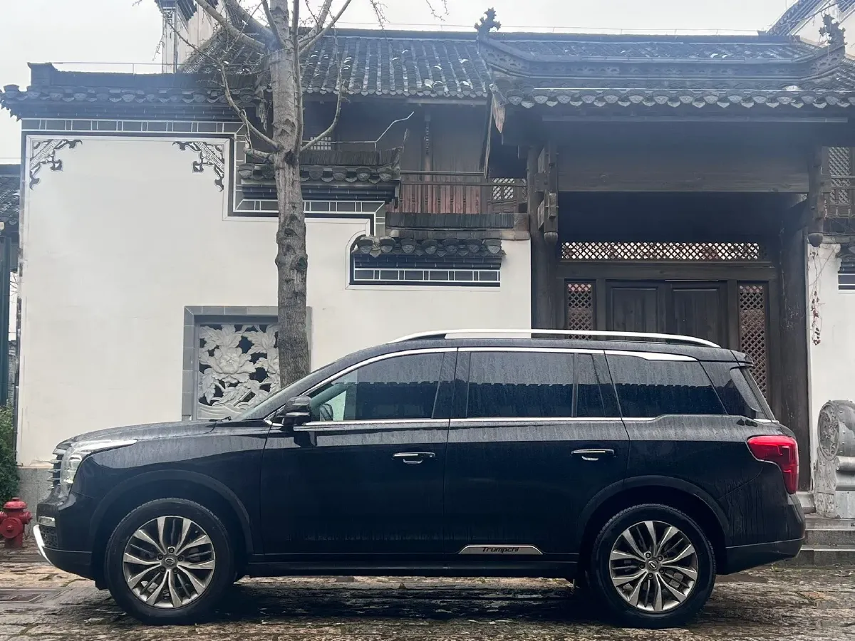 2017 GAC Trumpchi GS8 2.0T 201HP L4 6AT,autocango,china used car exporter,china ev exporter,chinese used car exporter,chinese used ev exporter