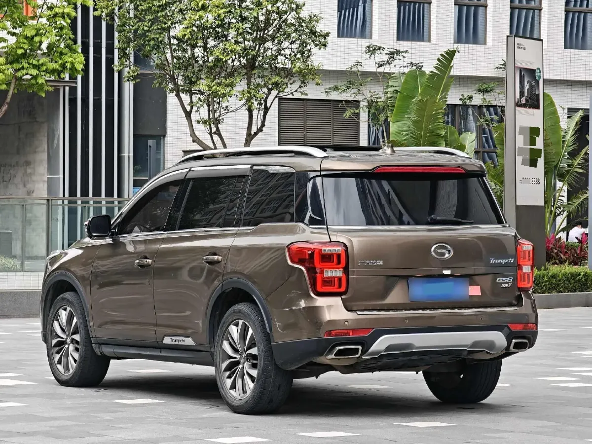 2017 GAC Trumpchi GS8 2.0T 201HP L4 6AT,autocango,china used car exporter,china ev exporter,chinese used car exporter,chinese used ev exporter