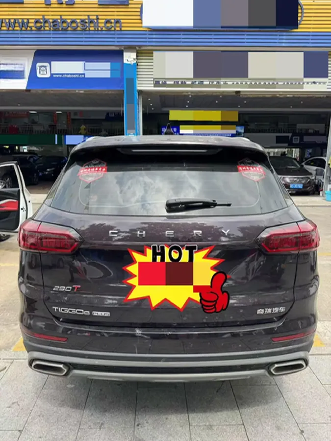 2021 Chery Tiggo 8 Plus 1.6T 197HP L4 7DCT,autocango,china used car exporter,china ev exporter,chinese used car exporter,chinese used ev exporter