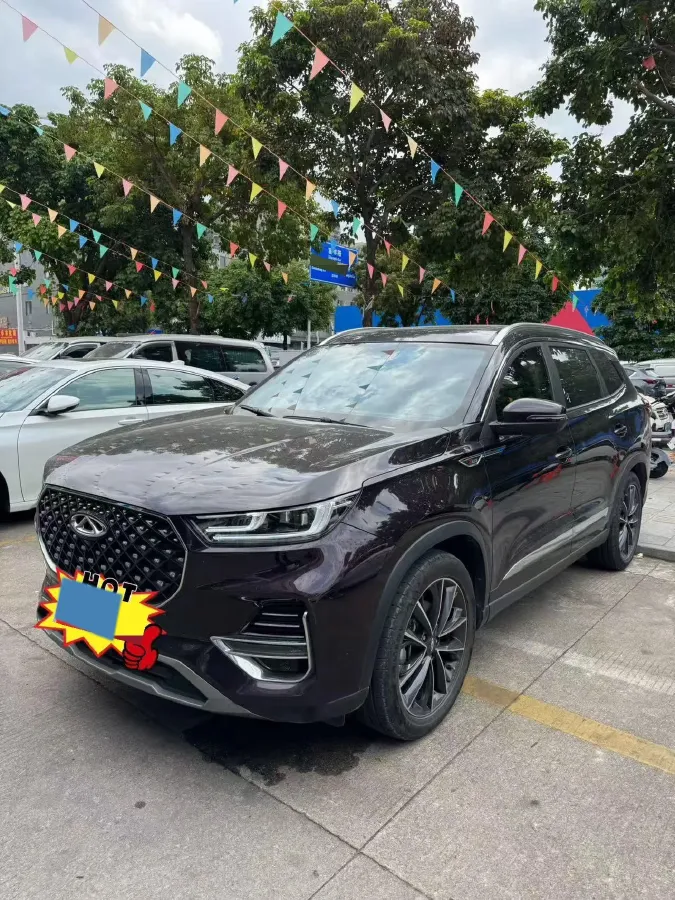 2021 Chery Tiggo 8 Plus 1.6T 197HP L4 7DCT,autocango,china used car exporter,china ev exporter,chinese used car exporter,chinese used ev exporter