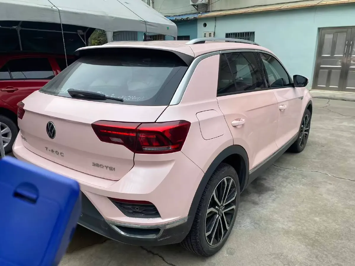 2021 Volkswagen T-Roc 1.4T 150HP L4 7DCT,autocango,china used car exporter,china ev exporter,chinese used car exporter,chinese used ev exporter