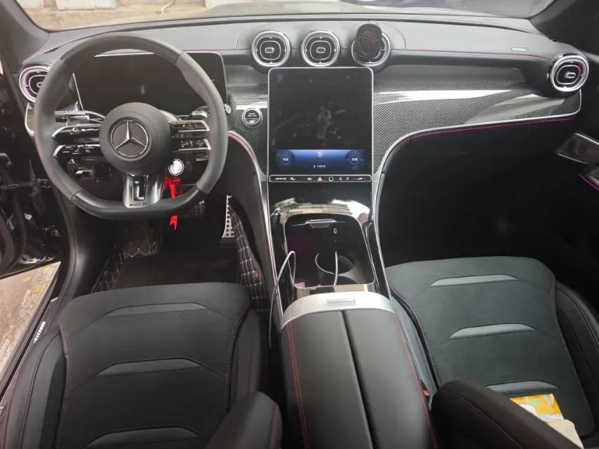 2024 Mercedes-Benz GLC Coupe AMG 2.0T 421HP L4 9AT,autocango,china used car exporter,china ev exporter,chinese used car exporter,chinese used ev exporter