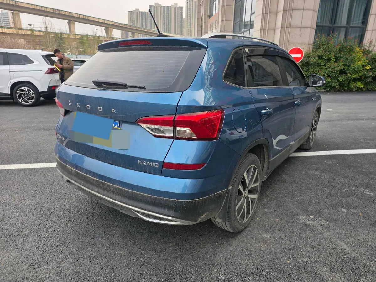 2018 Skoda Kamiq 1.5L 110HP L4 6AT,autocango,china used car exporter,china ev exporter,chinese used car exporter,chinese used ev exporter