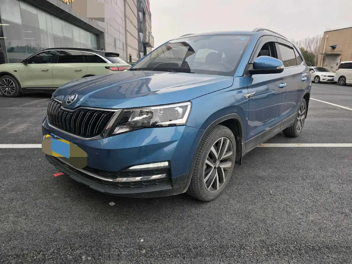 2018 Skoda Kamiq 1.5L 110HP L4 6AT,autocango,china used car exporter,china ev exporter,chinese used car exporter,chinese used ev exporter