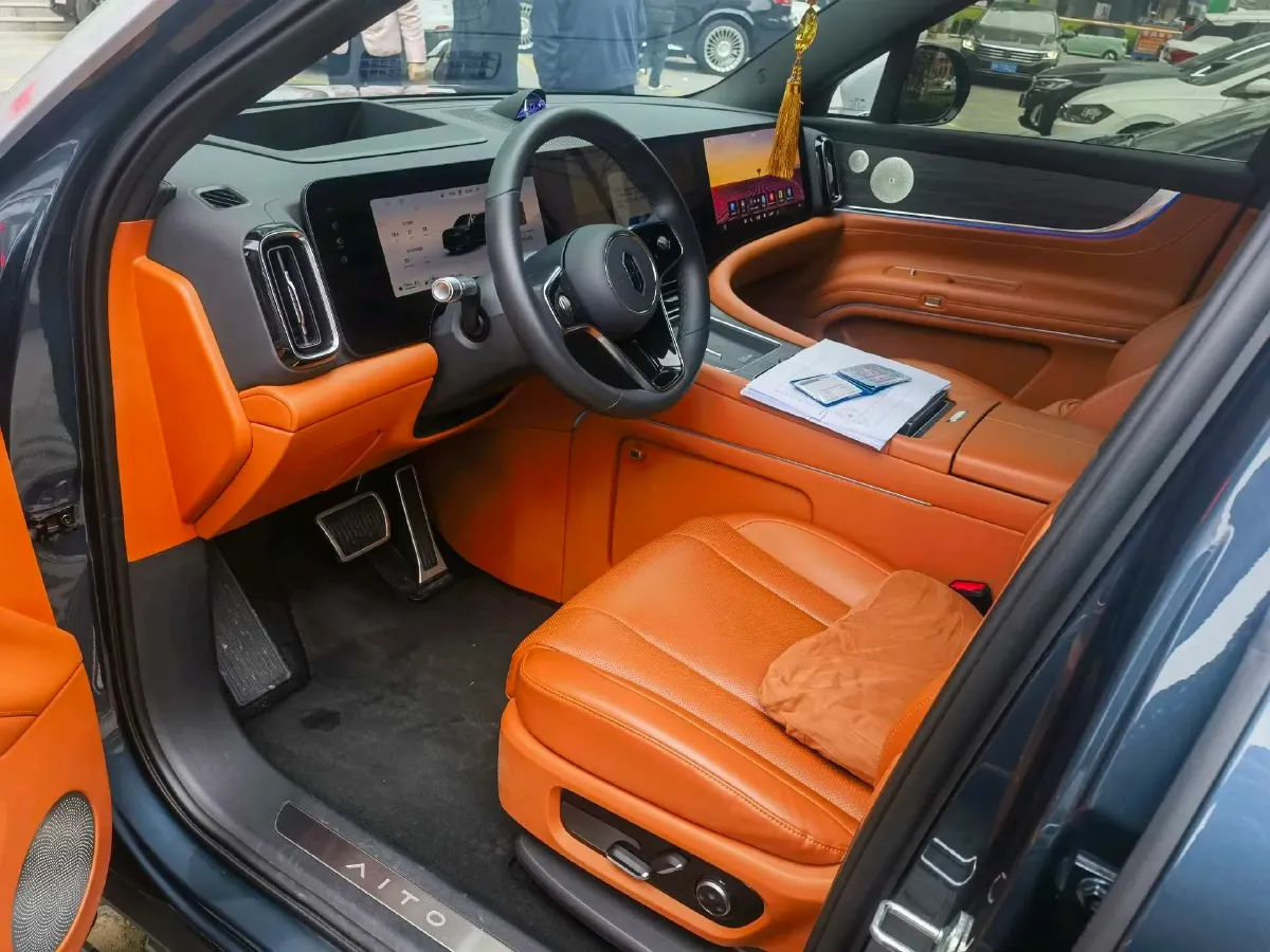 2024 HIMA AITO M9 1.5T 152HP L4 REEV 52KWH,autocango,china used car exporter,china ev exporter,chinese used car exporter,chinese used ev exporter