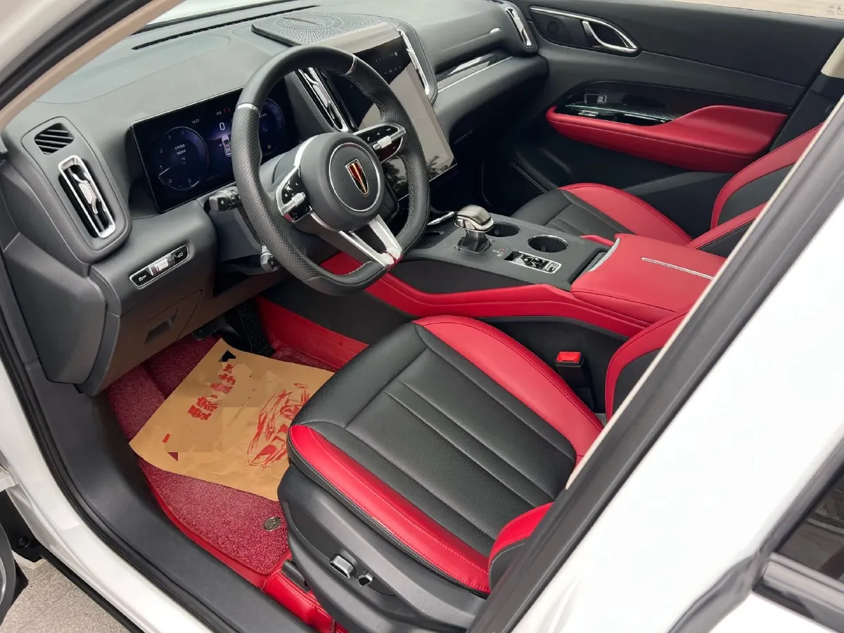 2023 HongQi HS3 1.5T 169HP L4 1DHT Hybrid 1.83KWH,autocango,china used car exporter,china ev exporter,chinese used car exporter,chinese used ev exporter