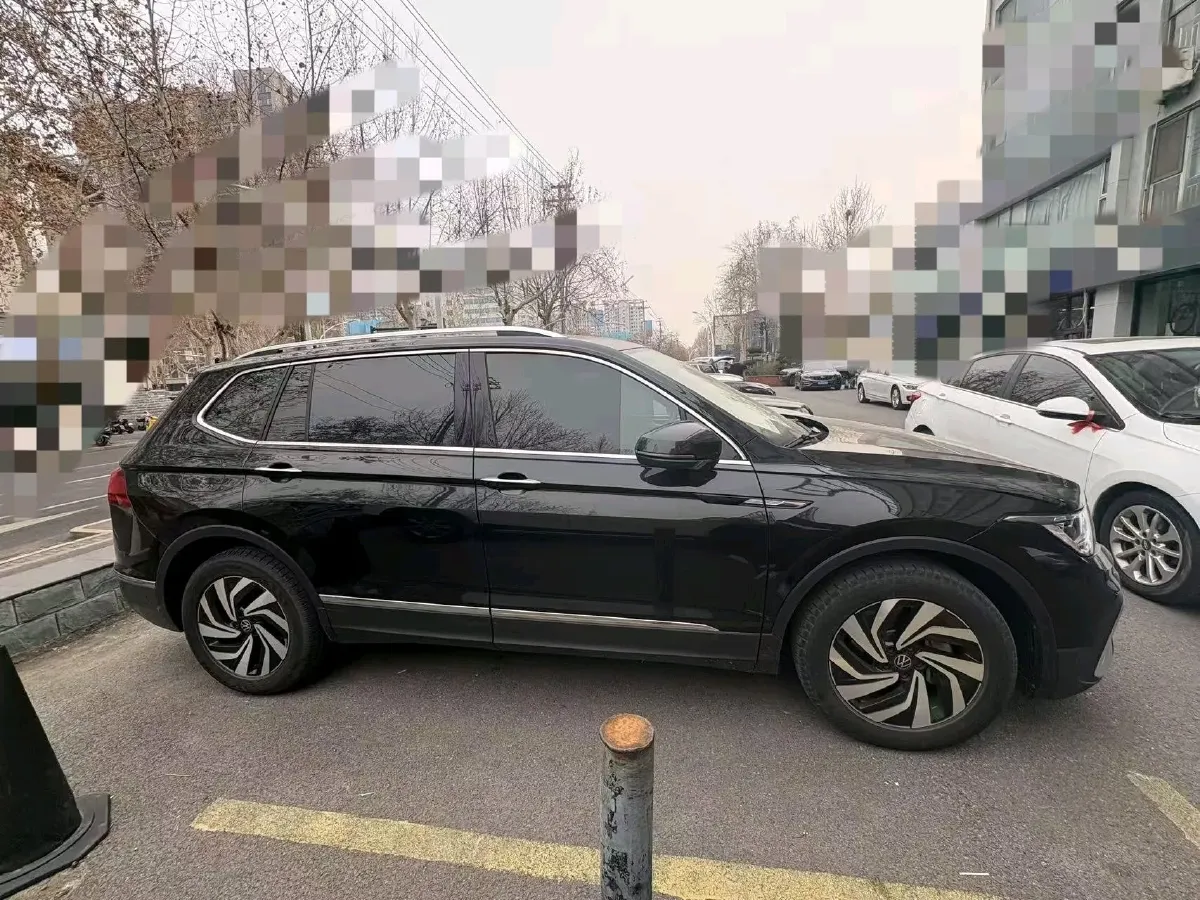 2023 Volkswagen Tiguan L 1.5T 160HP L4 7DCT,autocango,china used car exporter,china ev exporter,chinese used car exporter,chinese used ev exporter