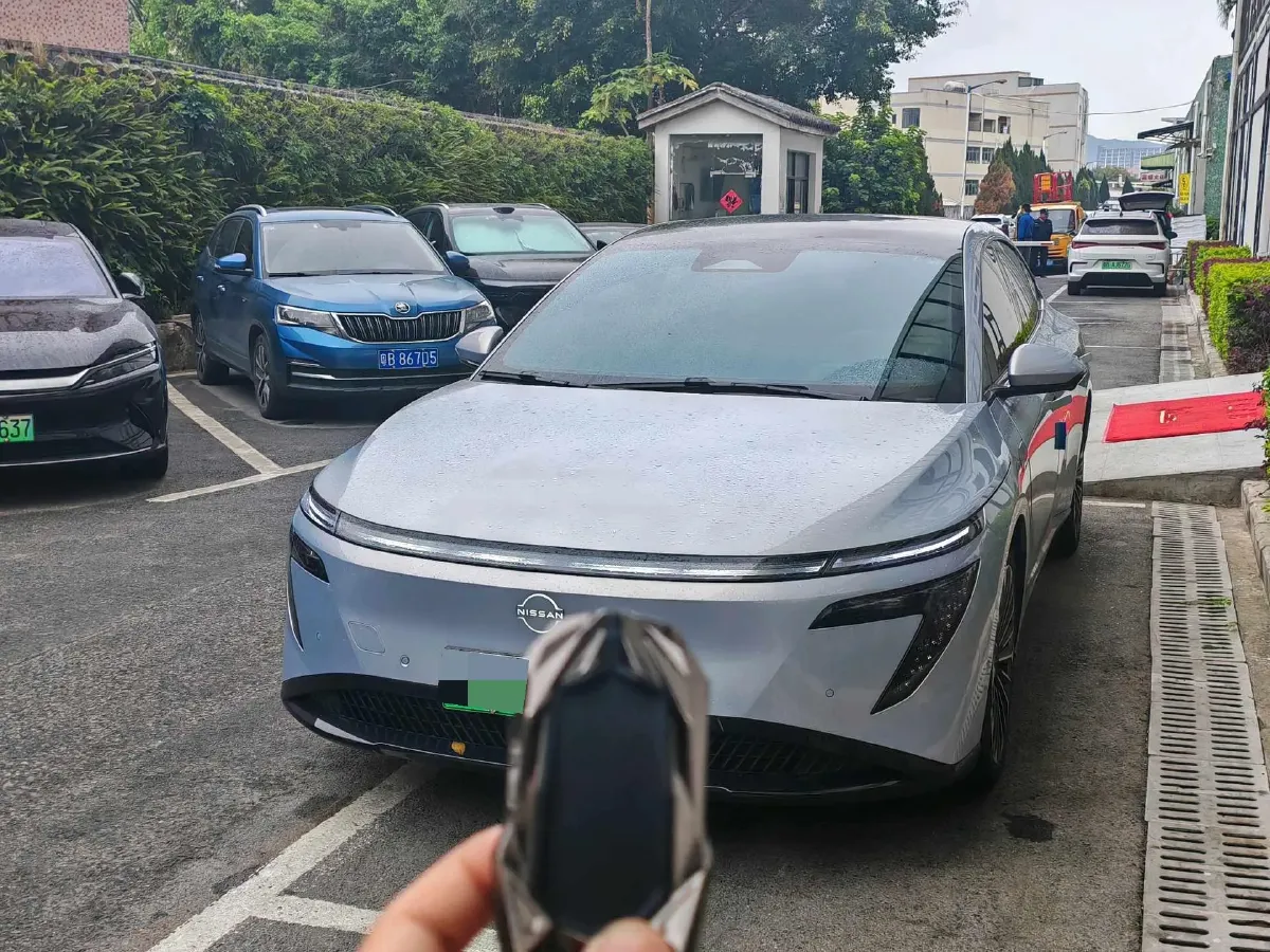 2025 Nissan N7 BEV 58KWH,autocango,china used car exporter,china ev exporter,chinese used car exporter,chinese used ev exporter