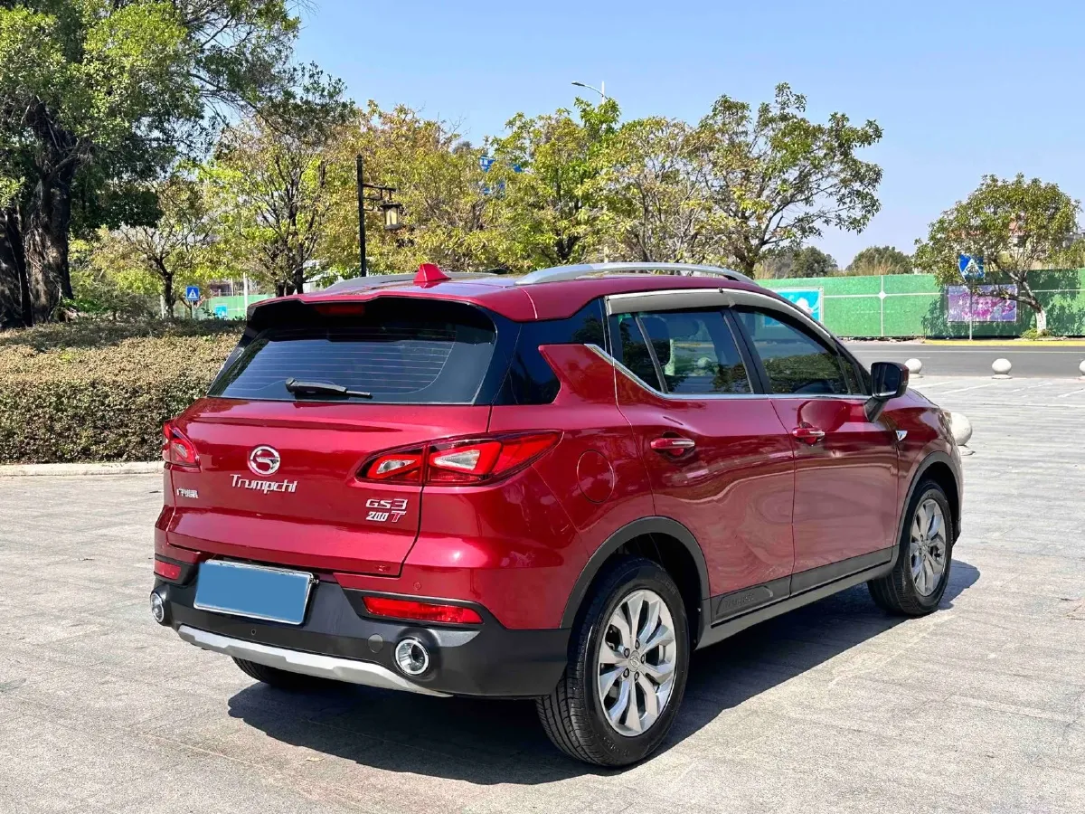 2017 GAC Trumpchi GS3 1.3T 137HP L4 6AT,autocango,china used car exporter,china ev exporter,chinese used car exporter,chinese used ev exporter