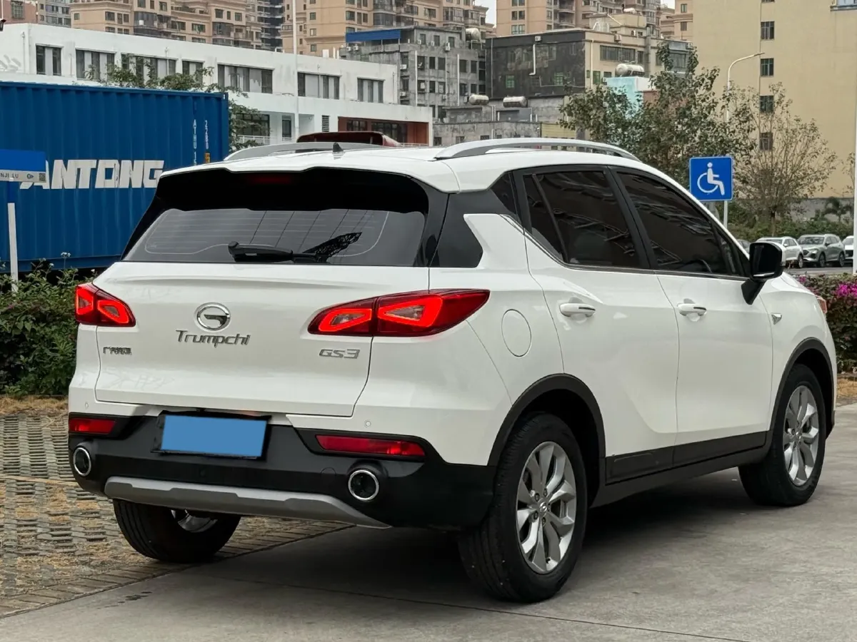 2017 GAC Trumpchi GS3 1.5L 114HP L4 6AT,autocango,china used car exporter,china ev exporter,chinese used car exporter,chinese used ev exporter