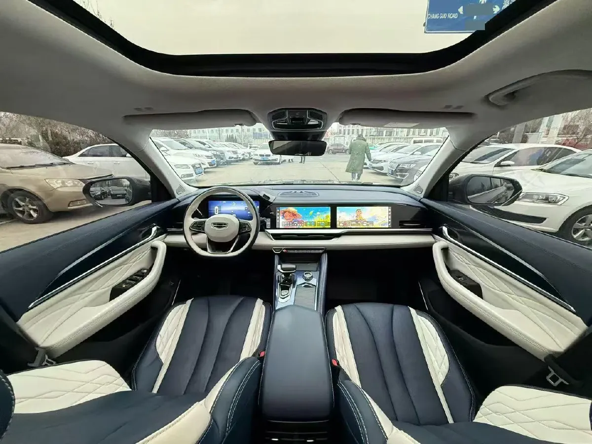 2022 Geely Monjaro 1.5T 150HP L3 3DHT Hybrid,autocango,china used car exporter,china ev exporter,chinese used car exporter,chinese used ev exporter