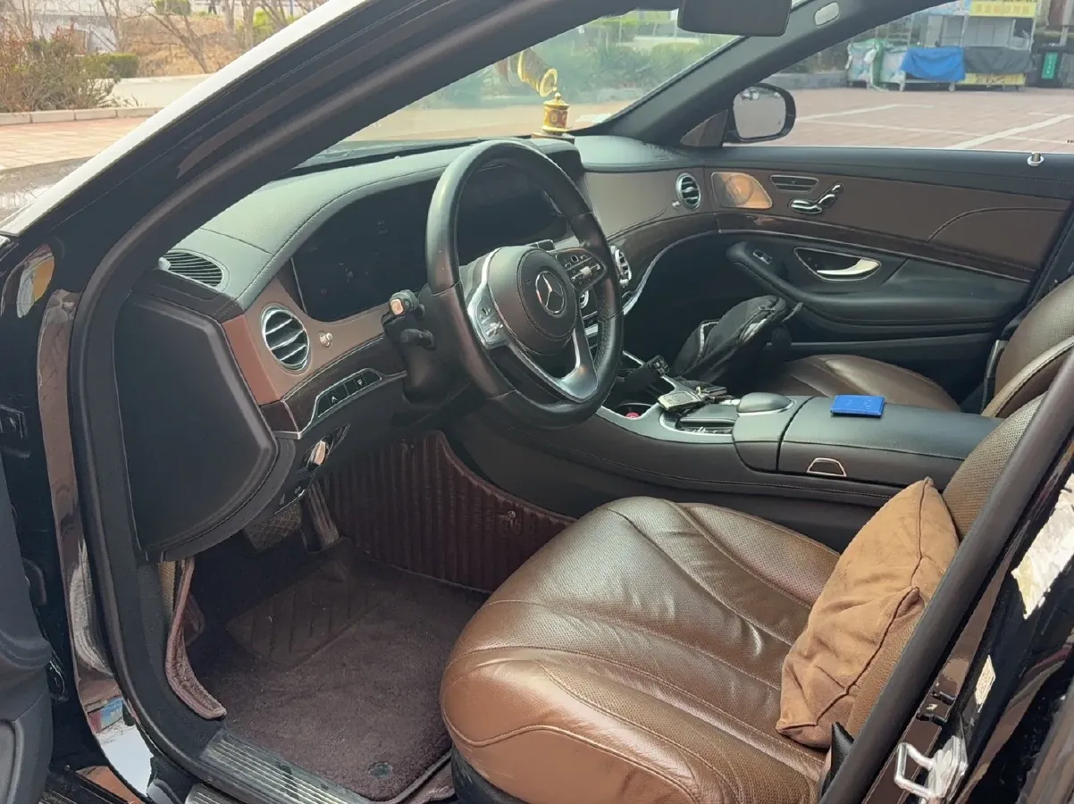 2020 Mercedes-Benz S Class 3.0T 299HP L6 9AT,autocango,china used car exporter,china ev exporter,chinese used car exporter,chinese used ev exporter